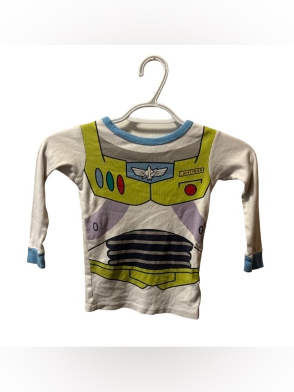Baby Gap x Disney Toy Story Buzz Lightyear Long Sleeve Pajama Shirt 3T
